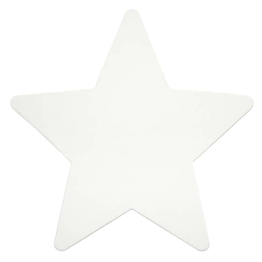 12 Packs: 2 ct. (24 total) 10&#x22; x 10&#x22; Star Shape Canvas by Creatology&#x2122;